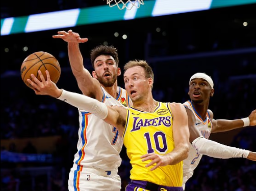 NBA直播赛后战报:亚历山大带领雷霆轻松以123-87击败伤病困扰严重的湖人